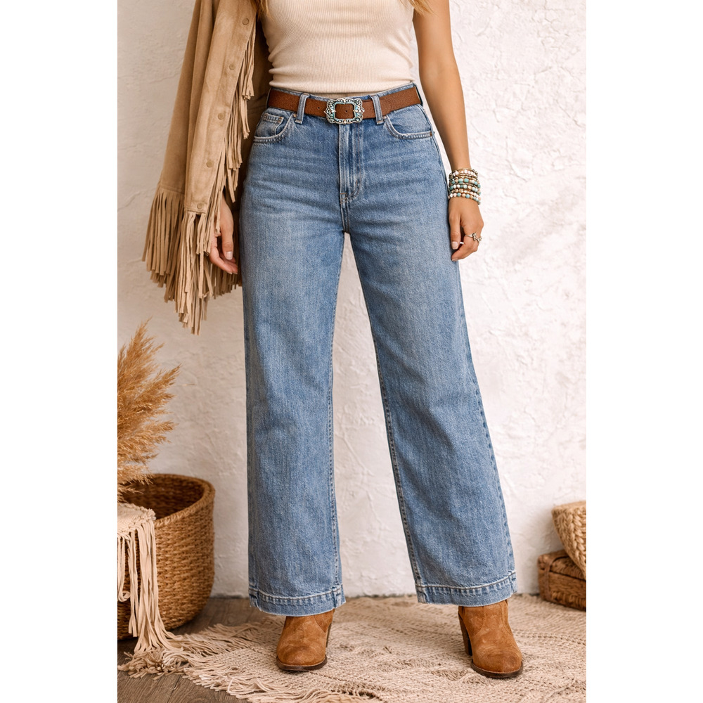 Everlane The Wide Leg Jeans